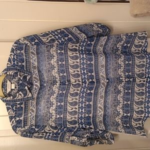 CJ Banks Sheer Blouse